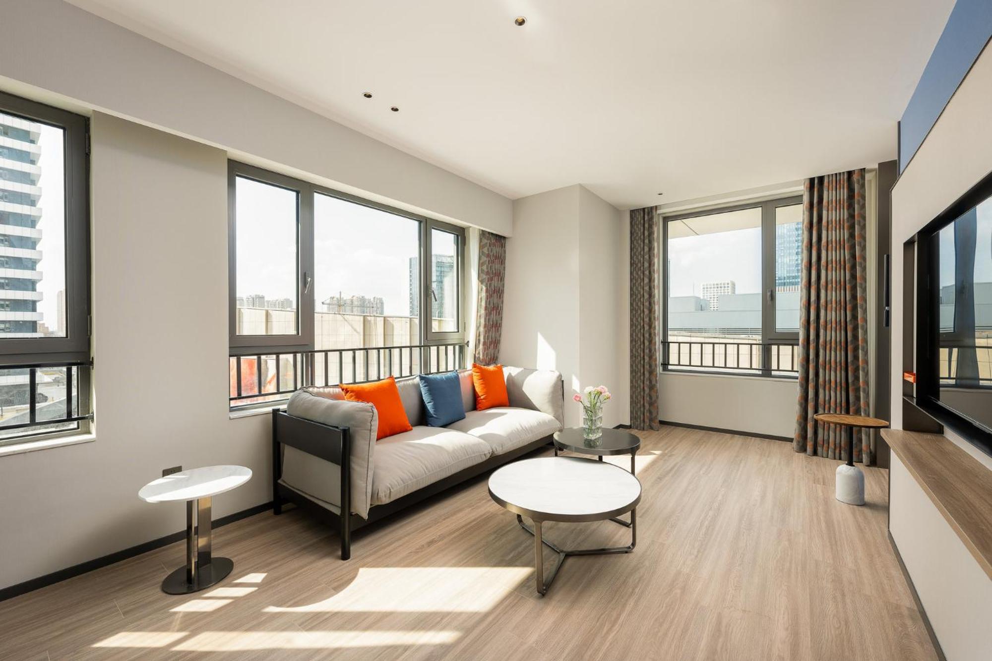 Holiday Inn Express Taizhou City Center By Ihg Buitenkant foto