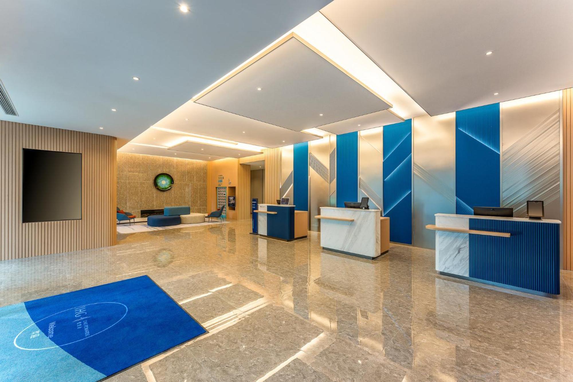 Holiday Inn Express Taizhou City Center By Ihg Buitenkant foto