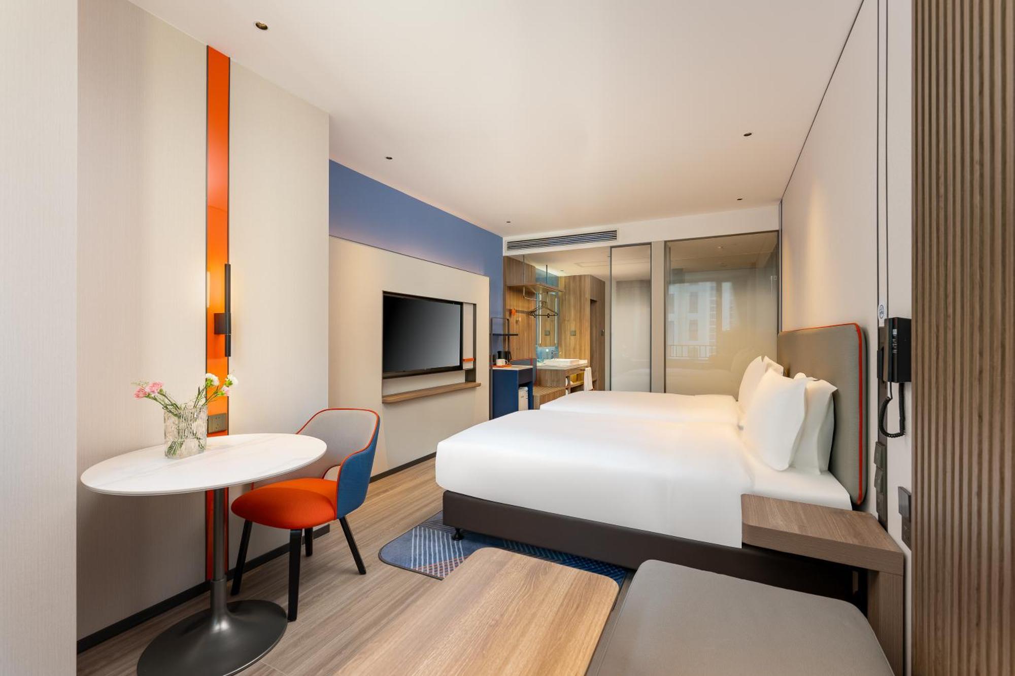 Holiday Inn Express Taizhou City Center By Ihg Buitenkant foto