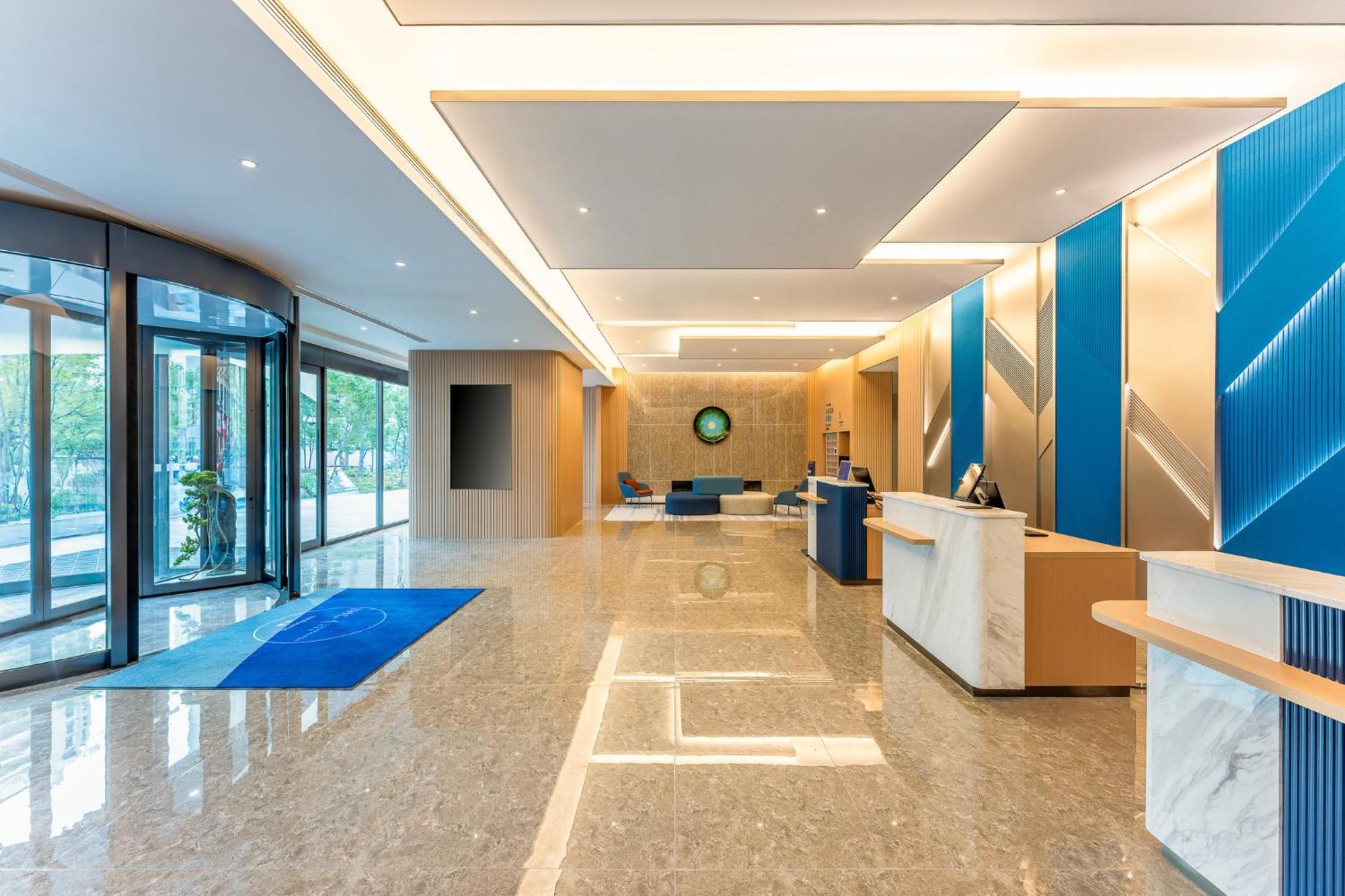 Holiday Inn Express Taizhou City Center By Ihg Buitenkant foto